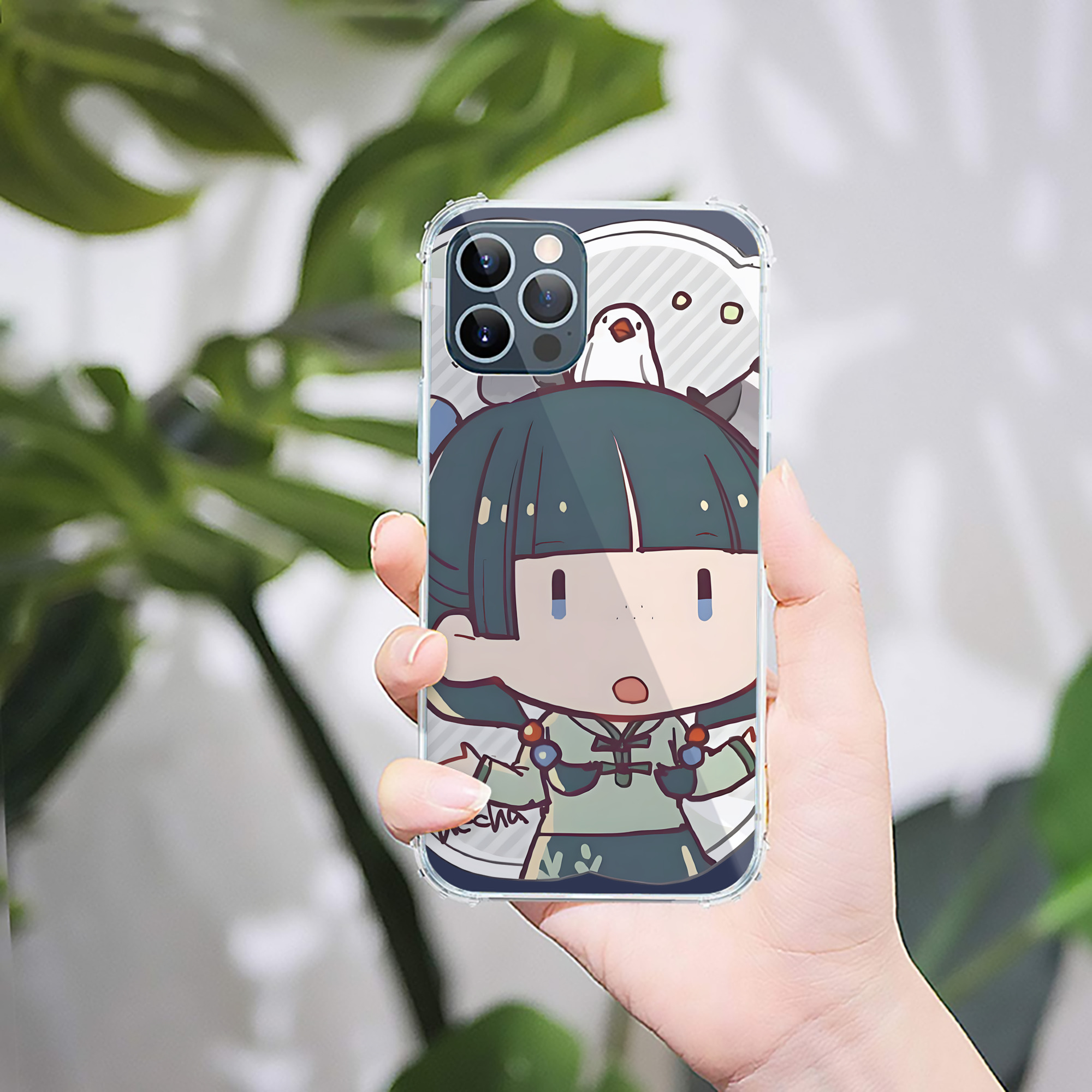 （画像用） 薬屋のひとりごと The Apothecary Diaries 【iPhone 12シリーズ対応】透明スマホケース（クリアソフトケース）